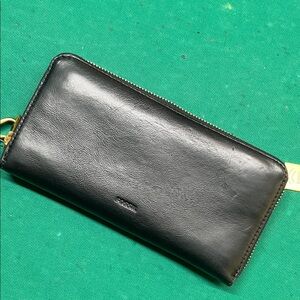 Fossil Black Leather Wallet